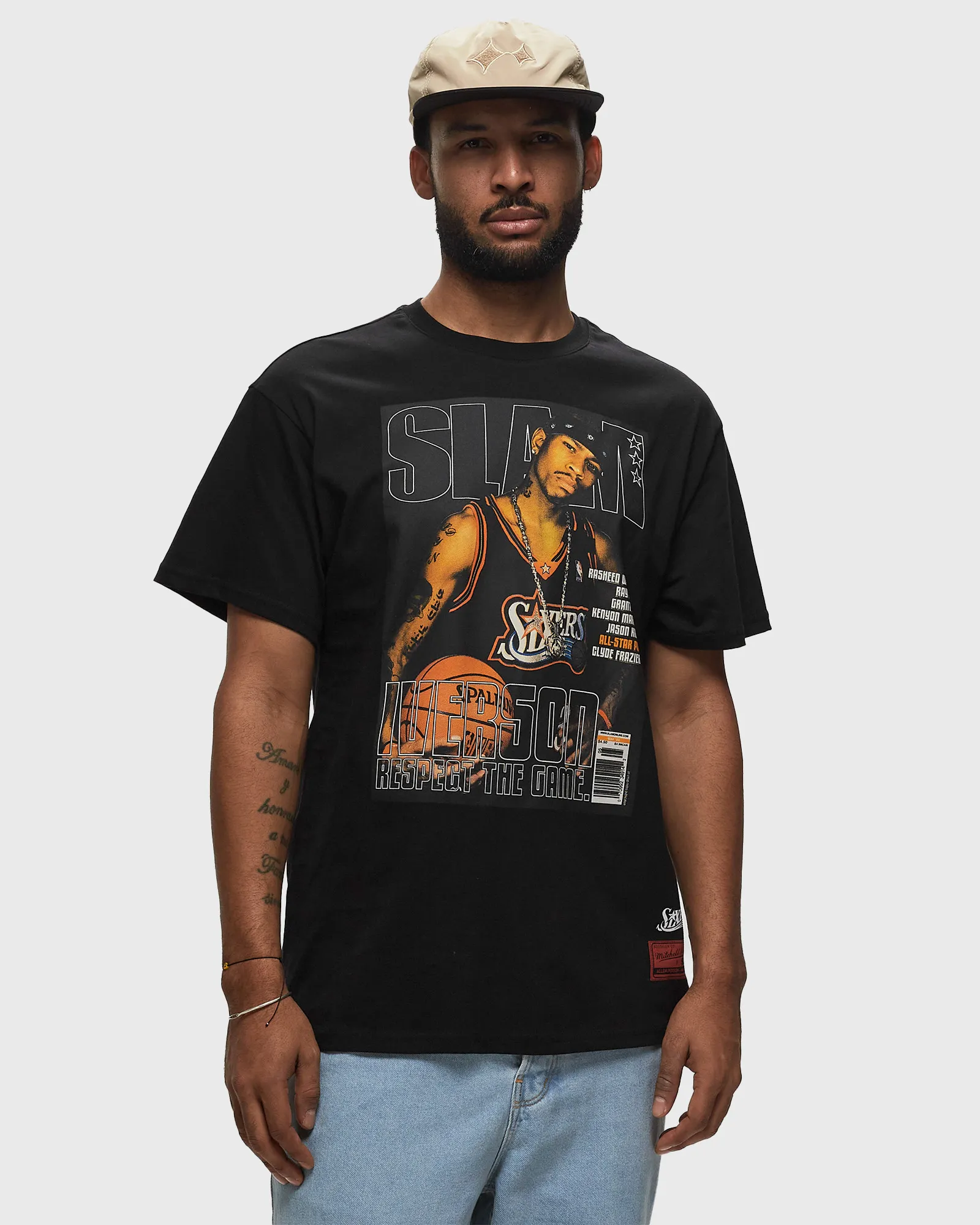 Mitchell & Ness NBA Slam Cover Tee Allen Iverson 76ers