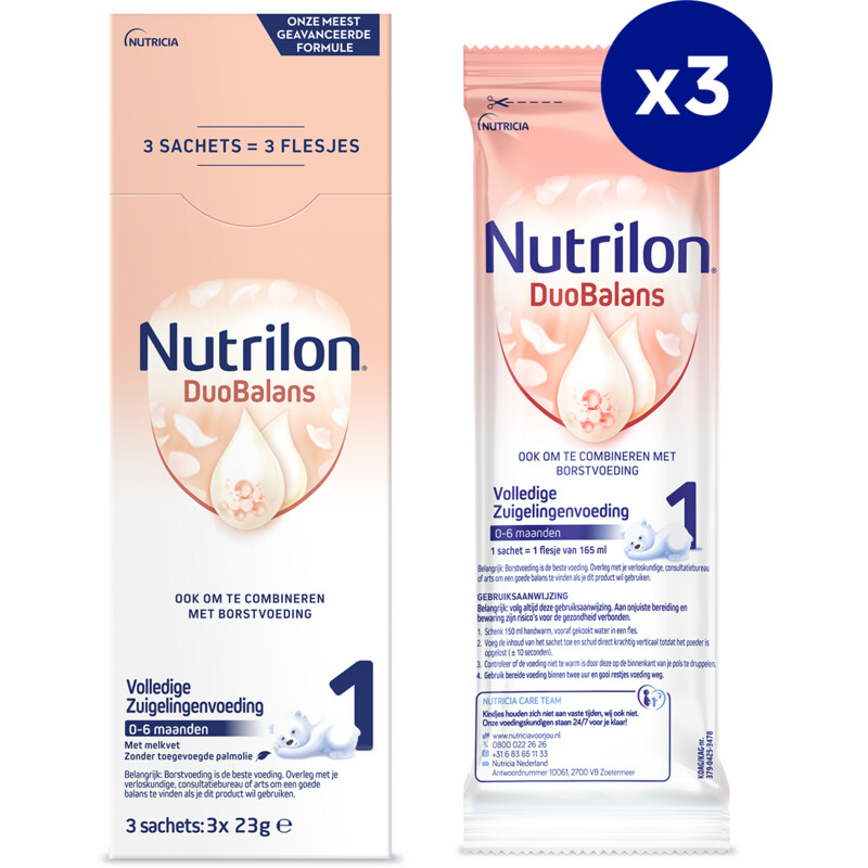 Nutrilon Duobalans zuigelingenvoeding 1 0-6m