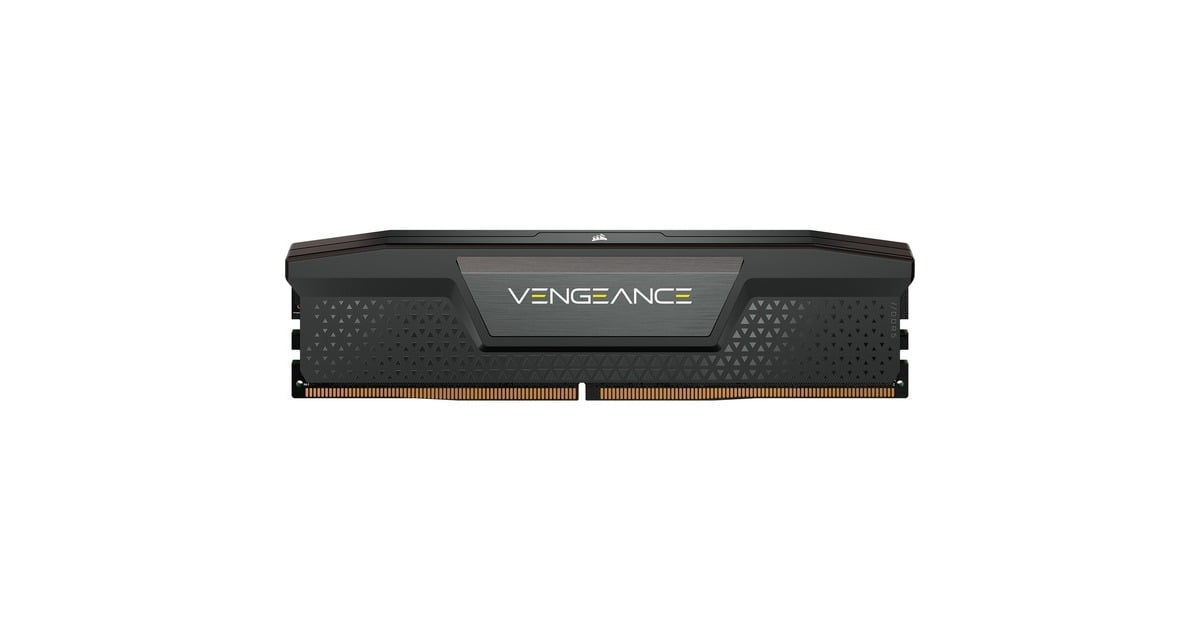 Corsair64 GB DDR5-5600 Kit werkgeheugen  (Zwart, CMK64GX5M2B5600C40, Vengeance, XMP)