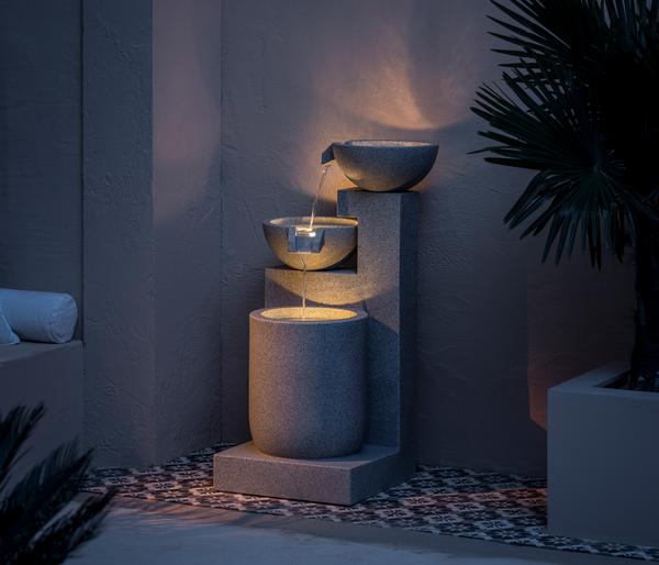 Dehner Polyresin-Gartenbrunnen Samson,