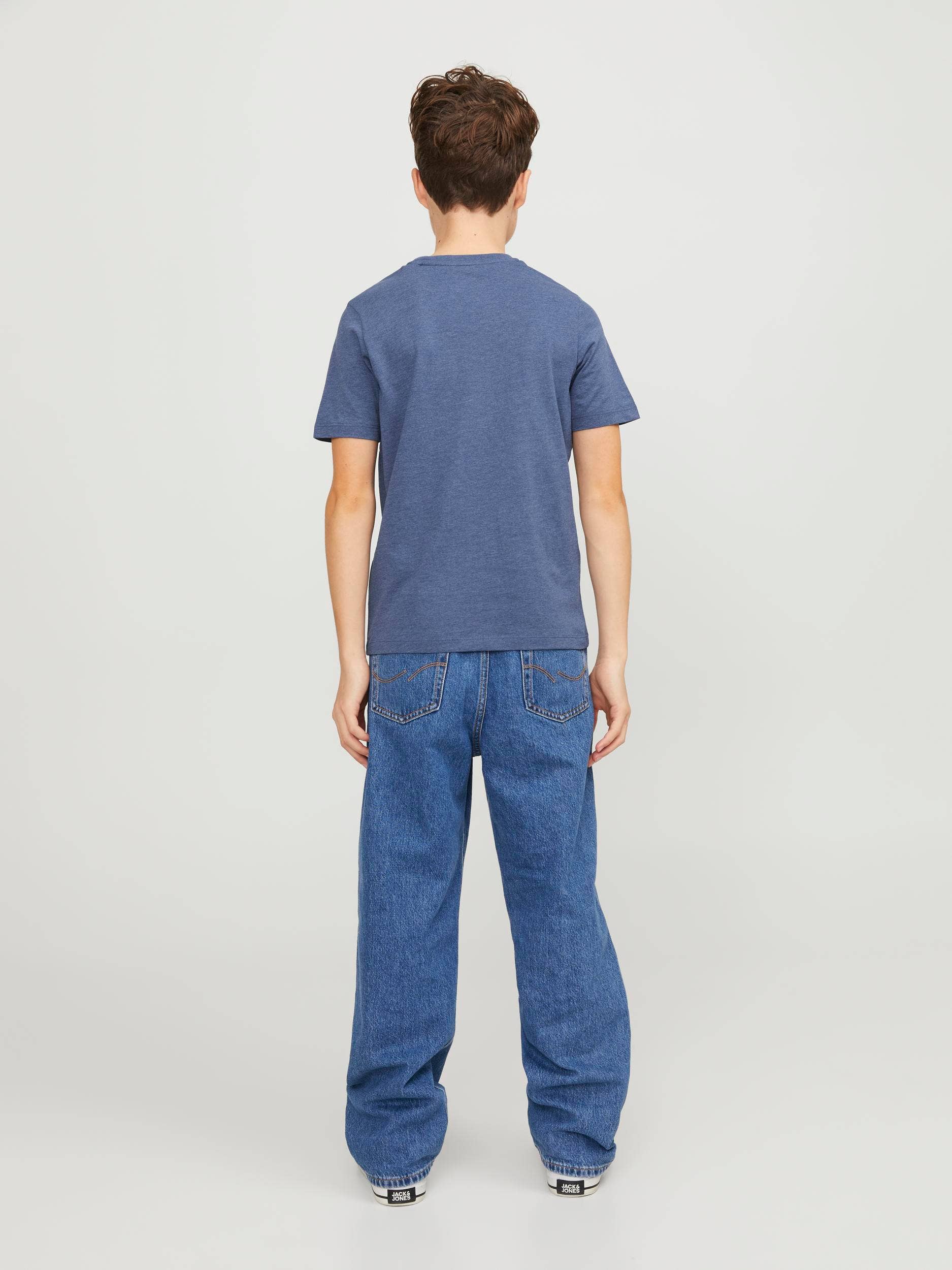 Jack & Jones  JJELOGO TEE SS NECK 2 COL 23/24 NOO