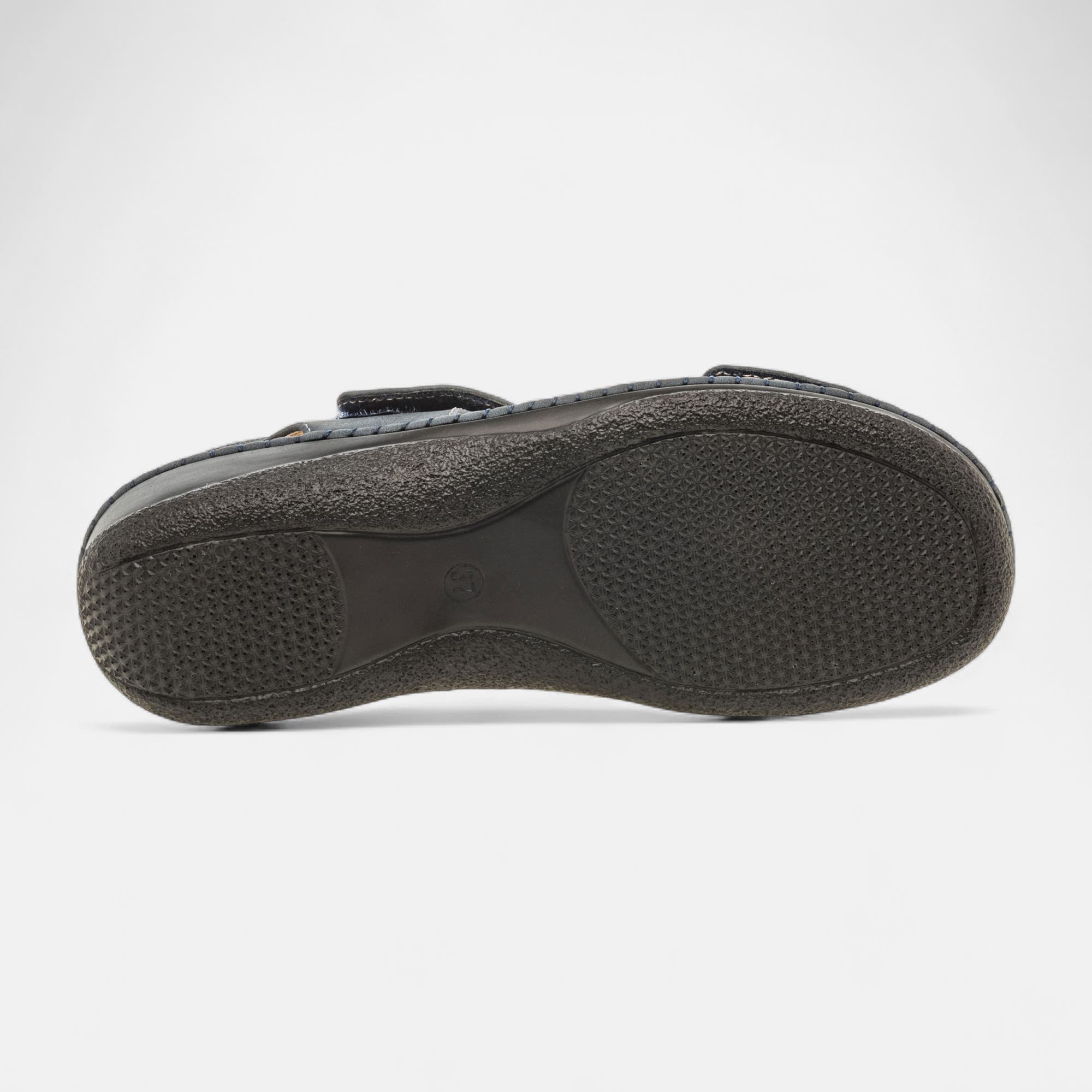 Nu-pieds confort Femme bleu marine