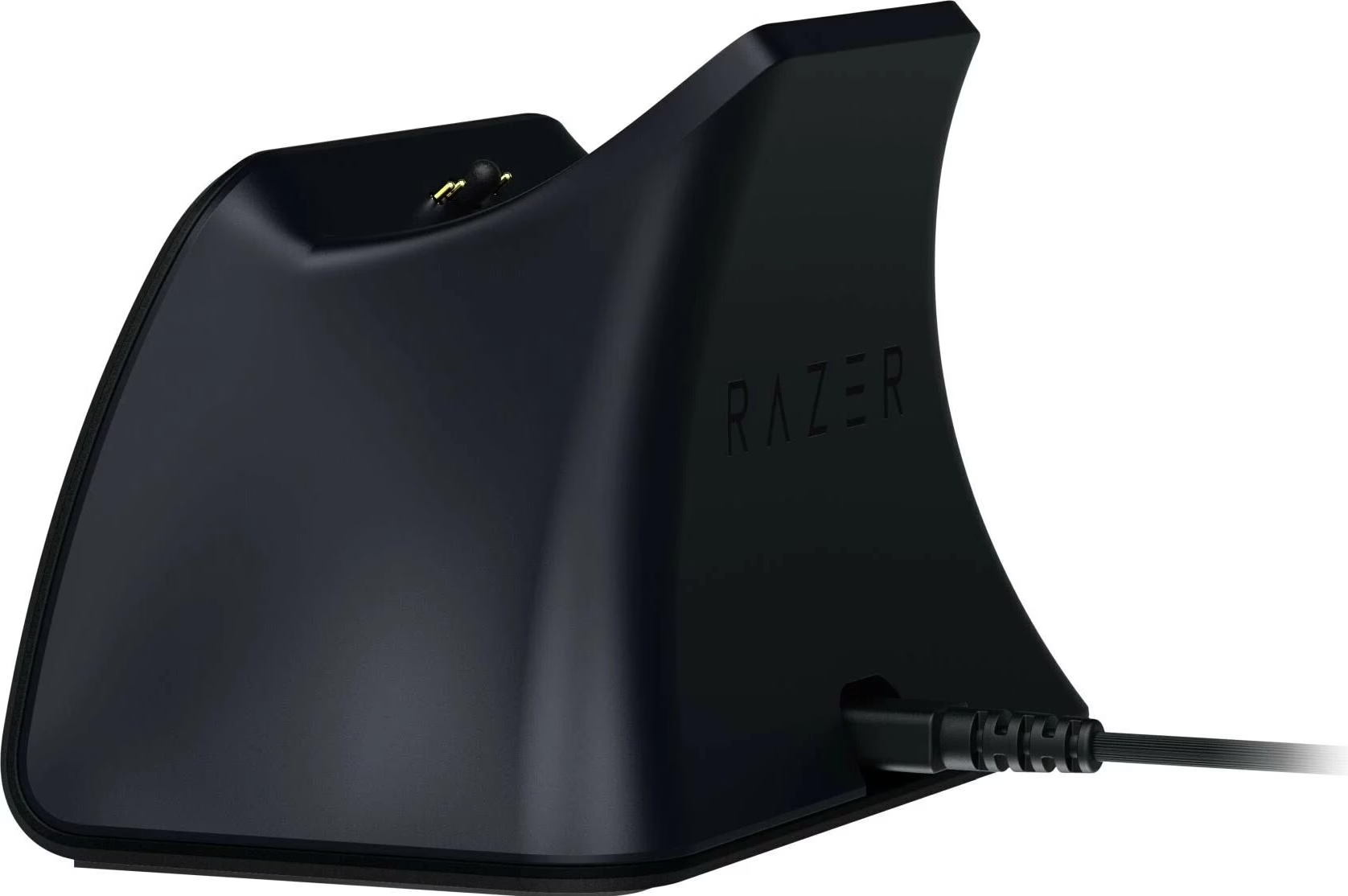 Quick Charging Stand Schnellladestation für Sony PS5 DualSense Controller Ladestation Halterung (RC21-01900200-R3M1) - Midnight Black