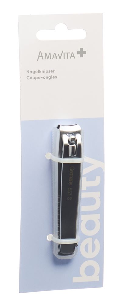 Amavita Beauty Nagelknipser mit Nagelfang 1 Stk