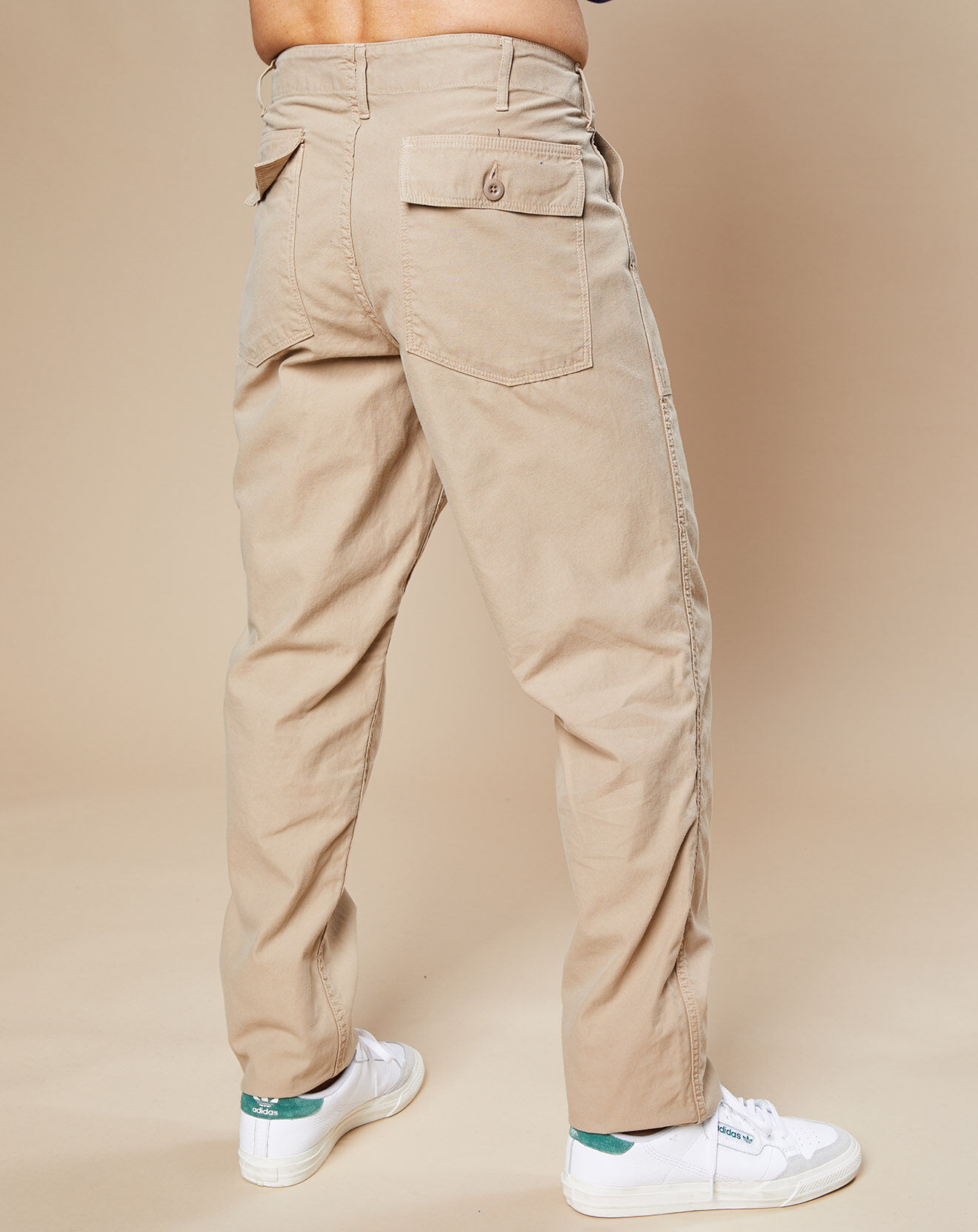 Hartford Pantalon Fatigue beige