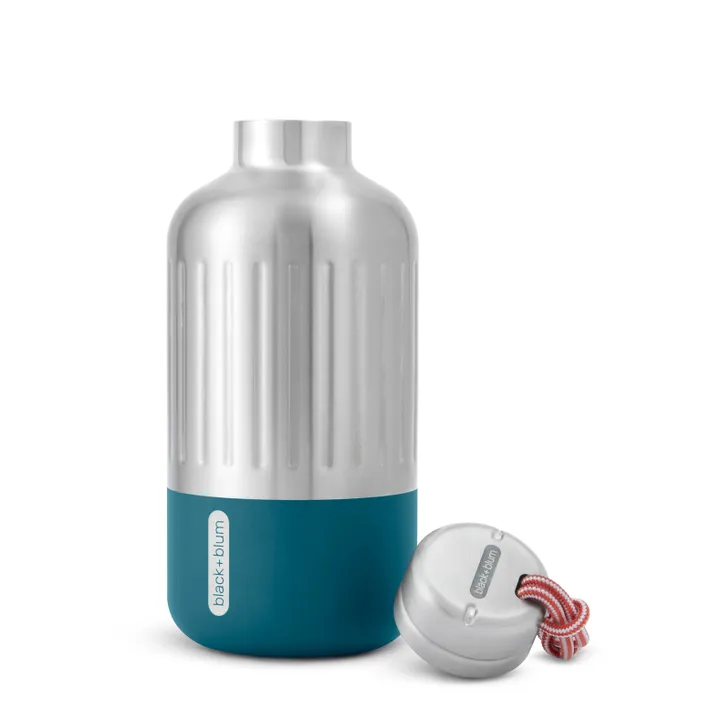 Black + Blum Gourde en inox S | Bleu
