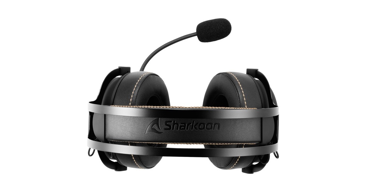SharkoonSKILLER SGH50 over-ear gaming headset  (Zwart, Pc, PlayStation 4, PlayStation 5, Xbox Series S|X)