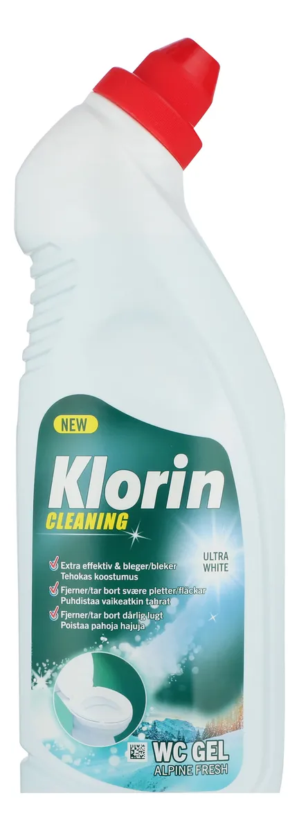 Klorin WC Gel Alpine Fresh - 750 ml.