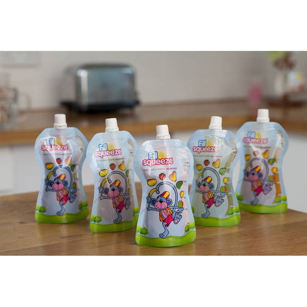 Fill n SqueezFill n Squeez  e Nachfüllpouchys 10er Pack