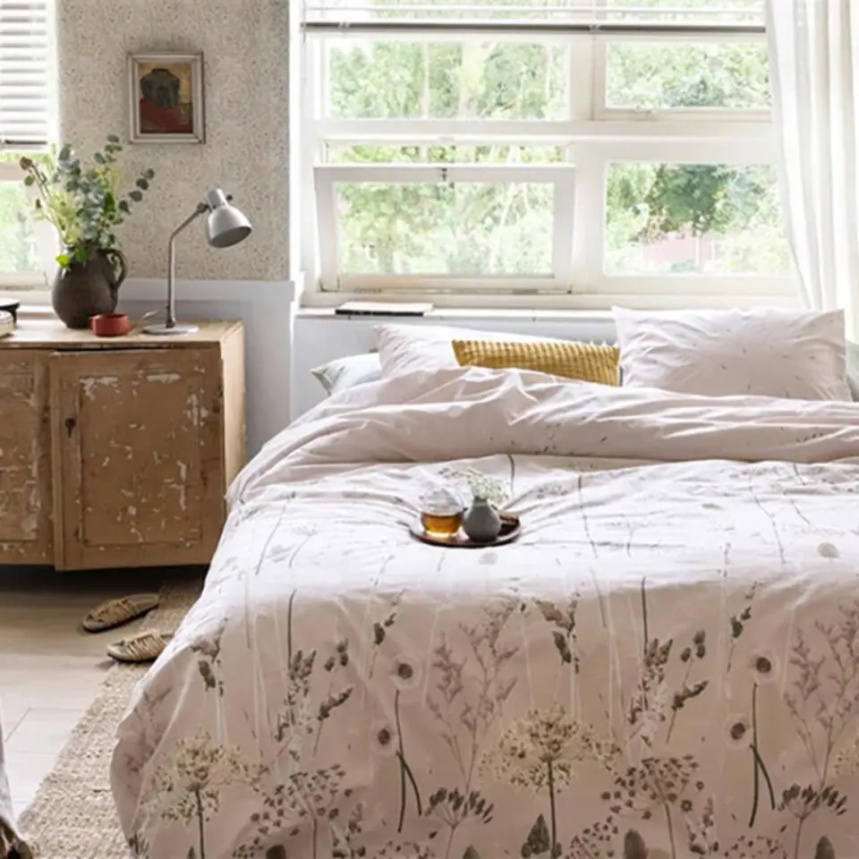 Ariadne at Home Wind Dekbedovertrek - Zacht Roze-2-persoons (200 x...