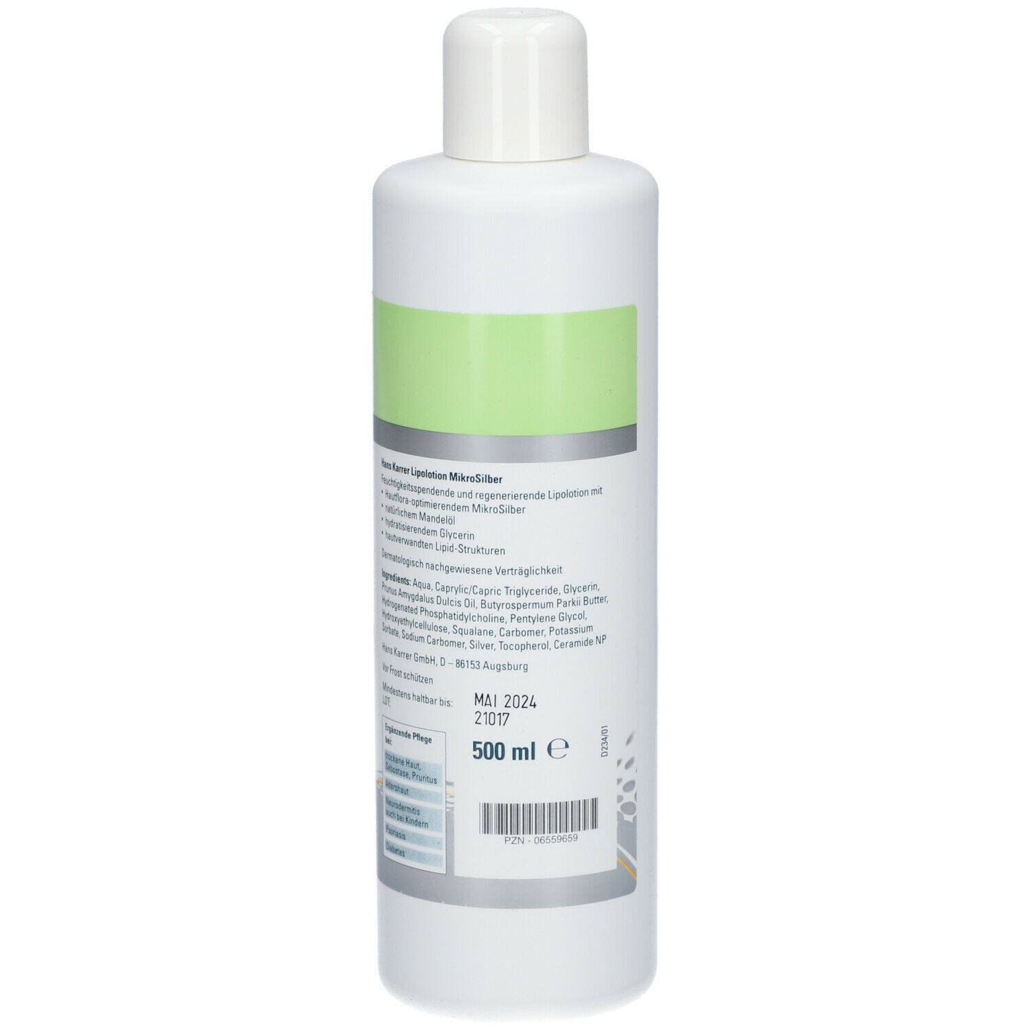 HANS KARRER Lipolotion Mikrosilber