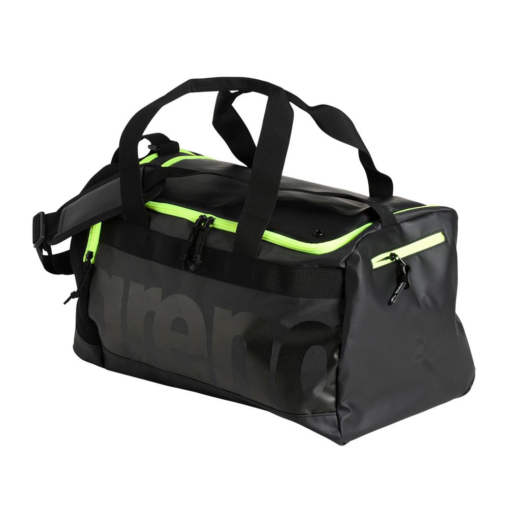 Arena SPIKY III DUFFLE 40 L - Sac de sport dark smoke/neon yellow