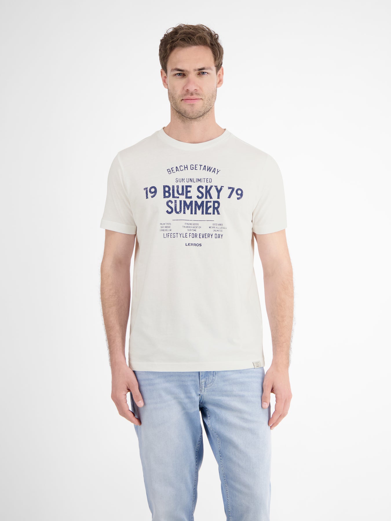 Herren T-Shirt mit Brustprint