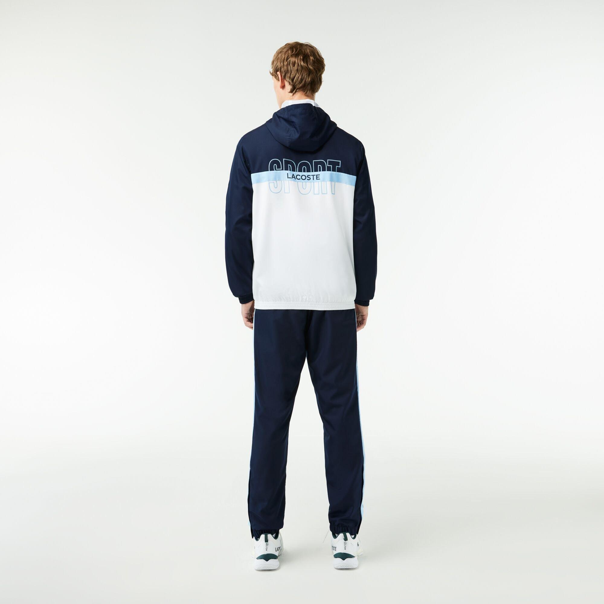 Lacoste Colour Block Full Zip Croc Tracksuit