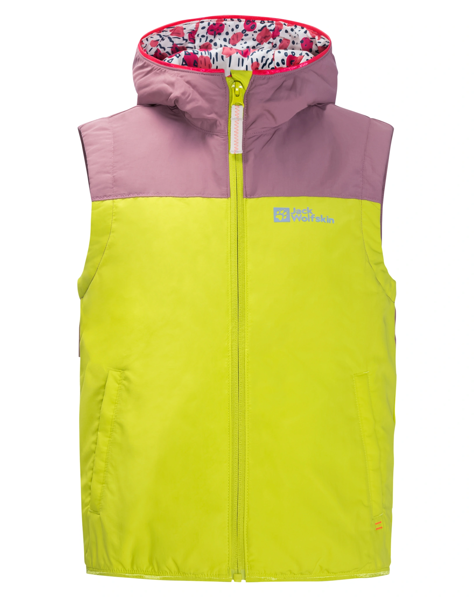 Weste VILLI K in green banana
