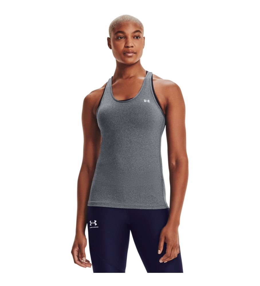 Under Armour Camiseta sem mangas HeatGear Armor Racer cinza
