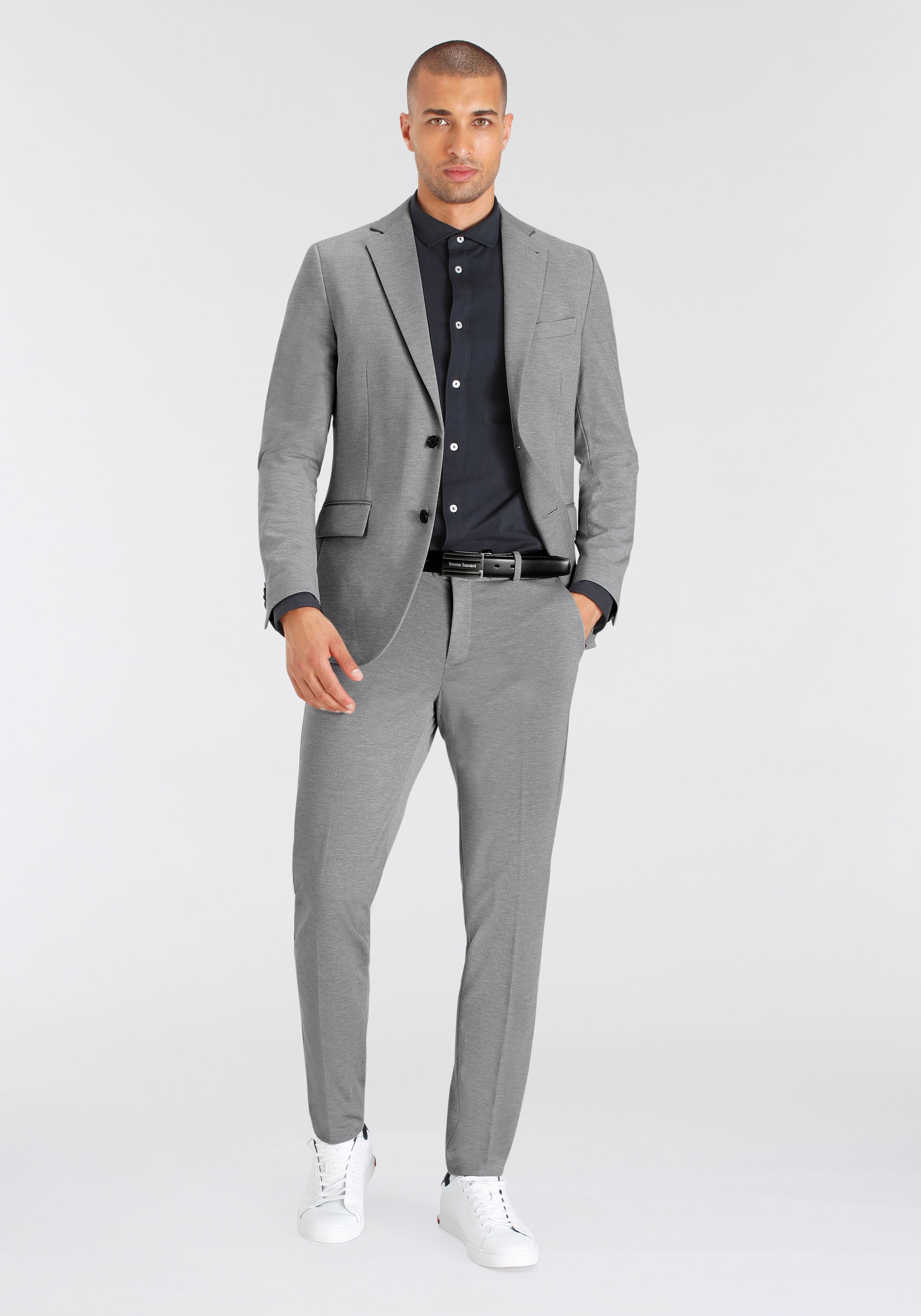 Bruno Banani Anzug »Jersey« Sakko & Hose,  normal elastische Qualität