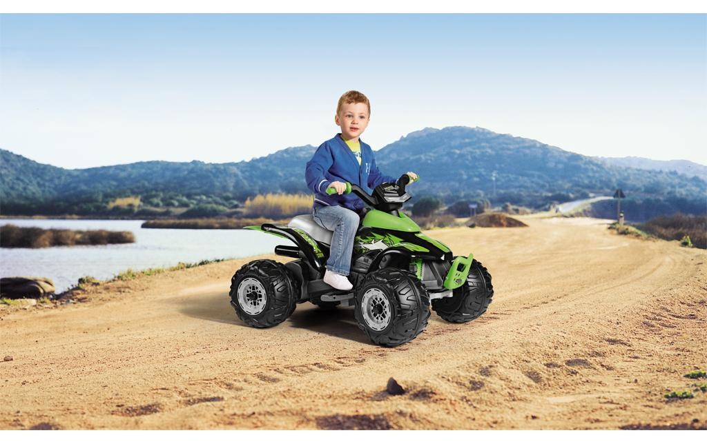 Elektro-Kinderquad »Corral T-Rex 330W 12 V Grün« ab 3 Jahren bis 40 kg