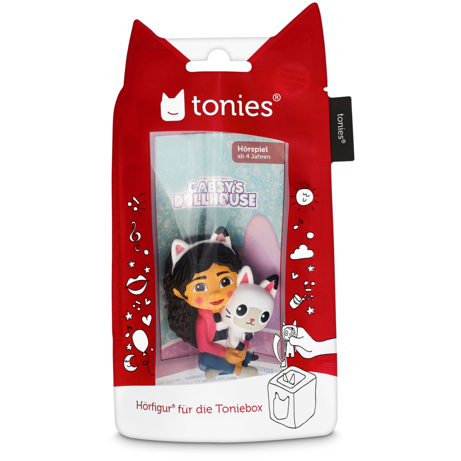tonies Gabby's Dollhouse - Das Raumschiff / Gabby hat einen Schluckauf (Deutsch)