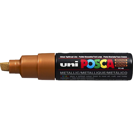 Posca PC8K vandbaseret tusch - bronze