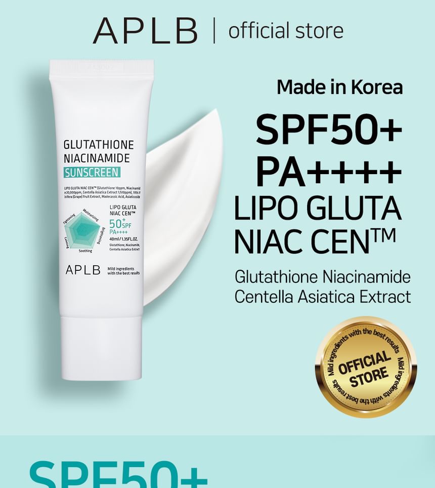 APLB - Glutathion Niacinamide Zonnebrandcrème