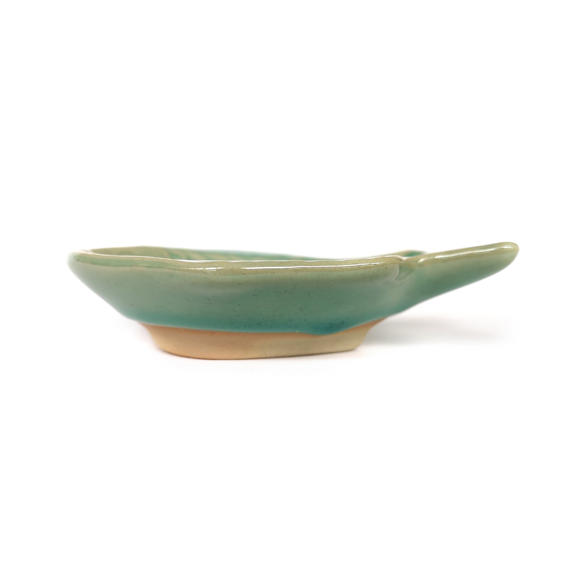 Schale 'Fisch', blau, T 10 cm, B 9,5 cm, H 2 cm zu 3,50