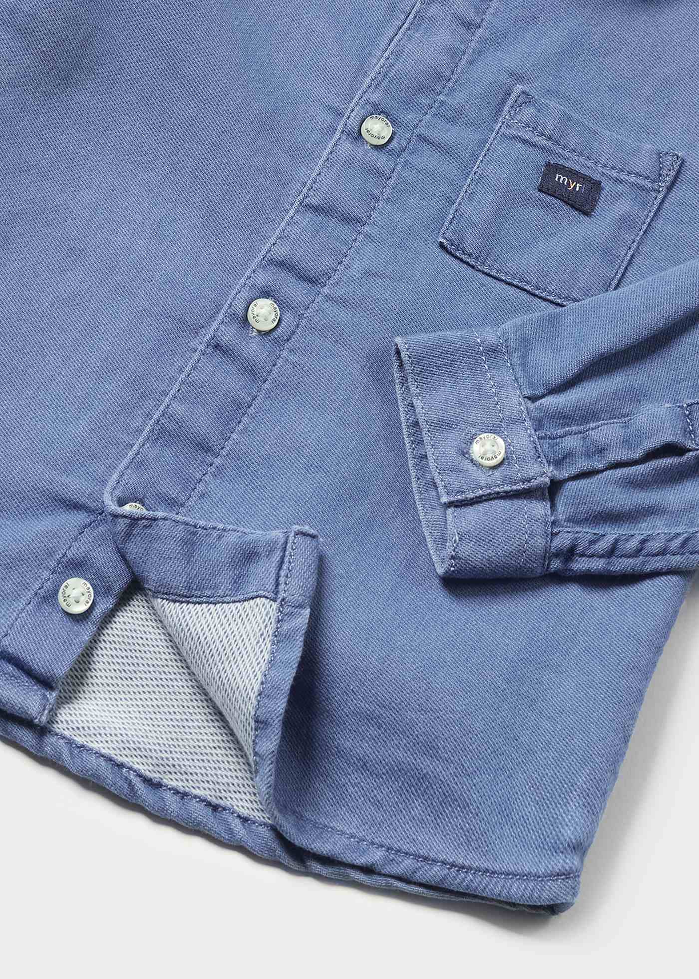 Camisa jeans infantil Better Cotton