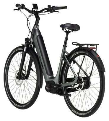 Vélo de Ville Électrique Cube Supreme RT Hybrid Pro 500 Easy Entry Shimano Nexus 8V 500 Wh 700 mm Gris Flash