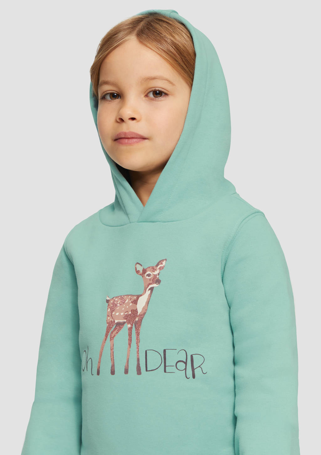 s.Oliver hoodie turquoise