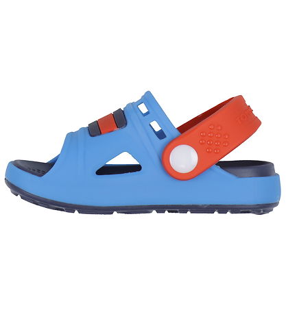 Tommy Hilfiger Sandalen - Bequem - Sky Blue/Rot