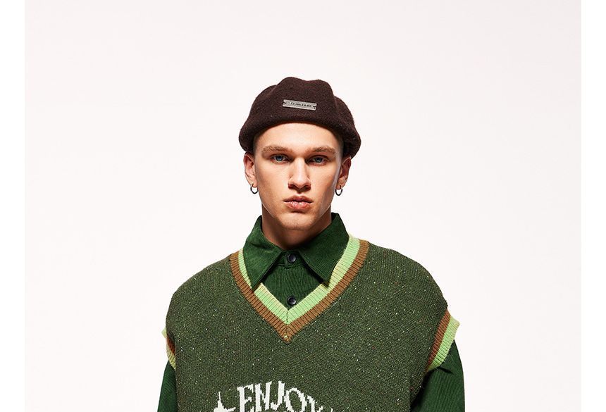 Newin - Unisex Oversized Gebreid Vest