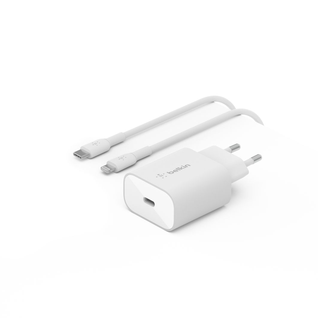 Fast Charger (25W) & Cable (Lightning) | Belkin