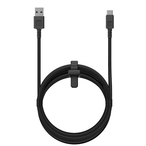 (3m) 60W Next Gen Cable USB auf USB C Ladekabel Nylon Datenkabel (CX3061) - Schwarz