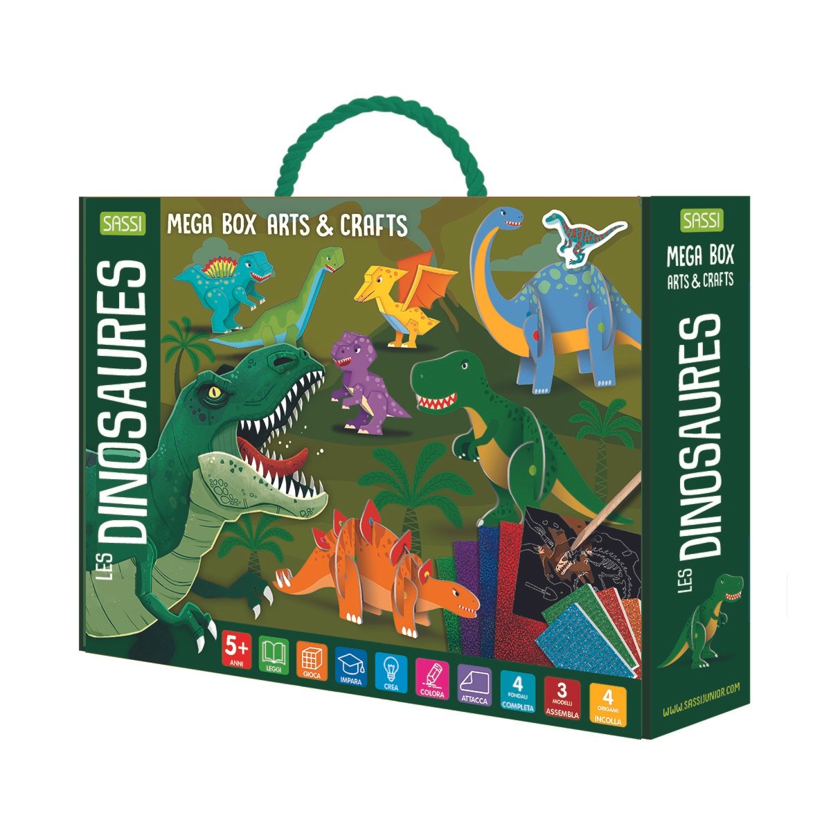 Coffret Mega Arts et Crafts Les dinosaures