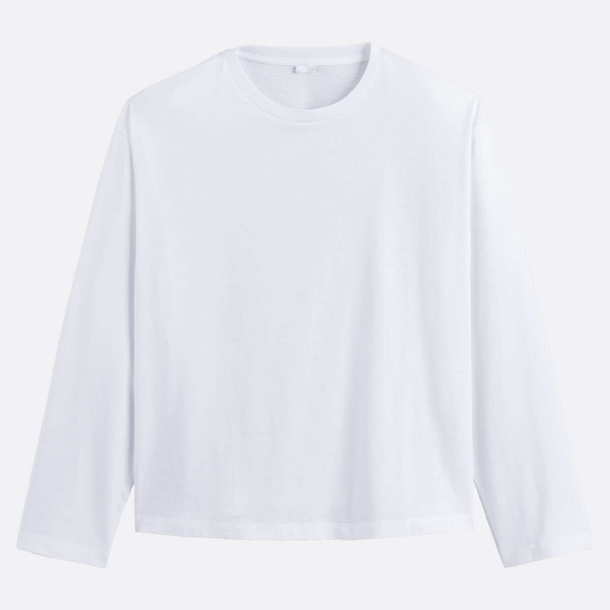COLEÇÕES LA REDOUTE<br>Blusa de pijama em malha de algodão puro