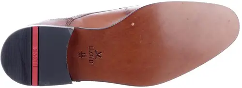 Lloyd Gerrit 16-052-03  maat 12 veterschoen middenbruin Calandschoen