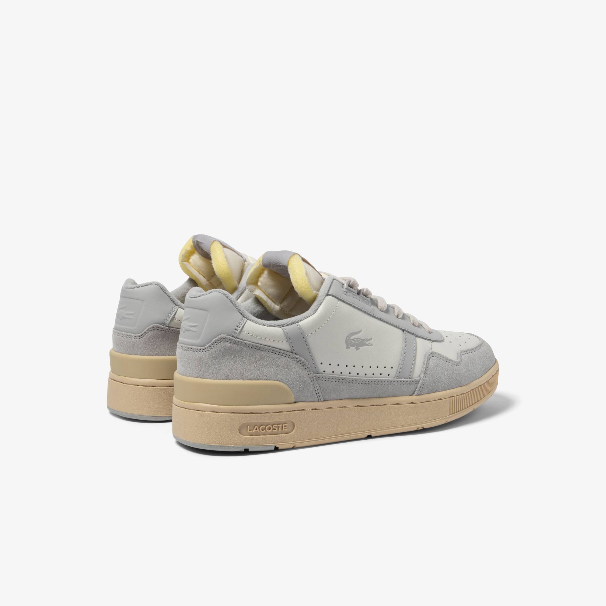 Sneakers T-Clip homme Lacoste en cuir ton sur ton Sneakers - Blanc - Lacoste - Homme