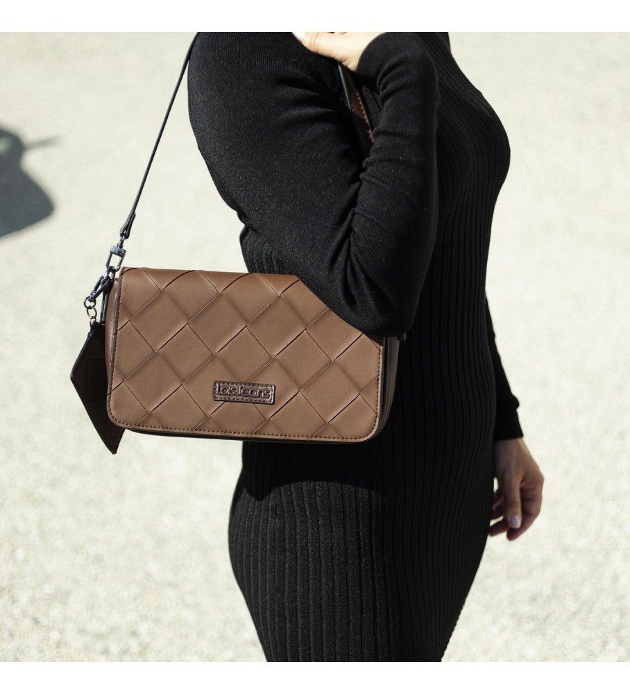 Bolsa de ombro Lois 311678 Marrom - 26x15x4cm -