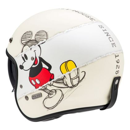 Casque Hjc V31 - DISNEY MICKEY SKETCH - Blanc / Noir