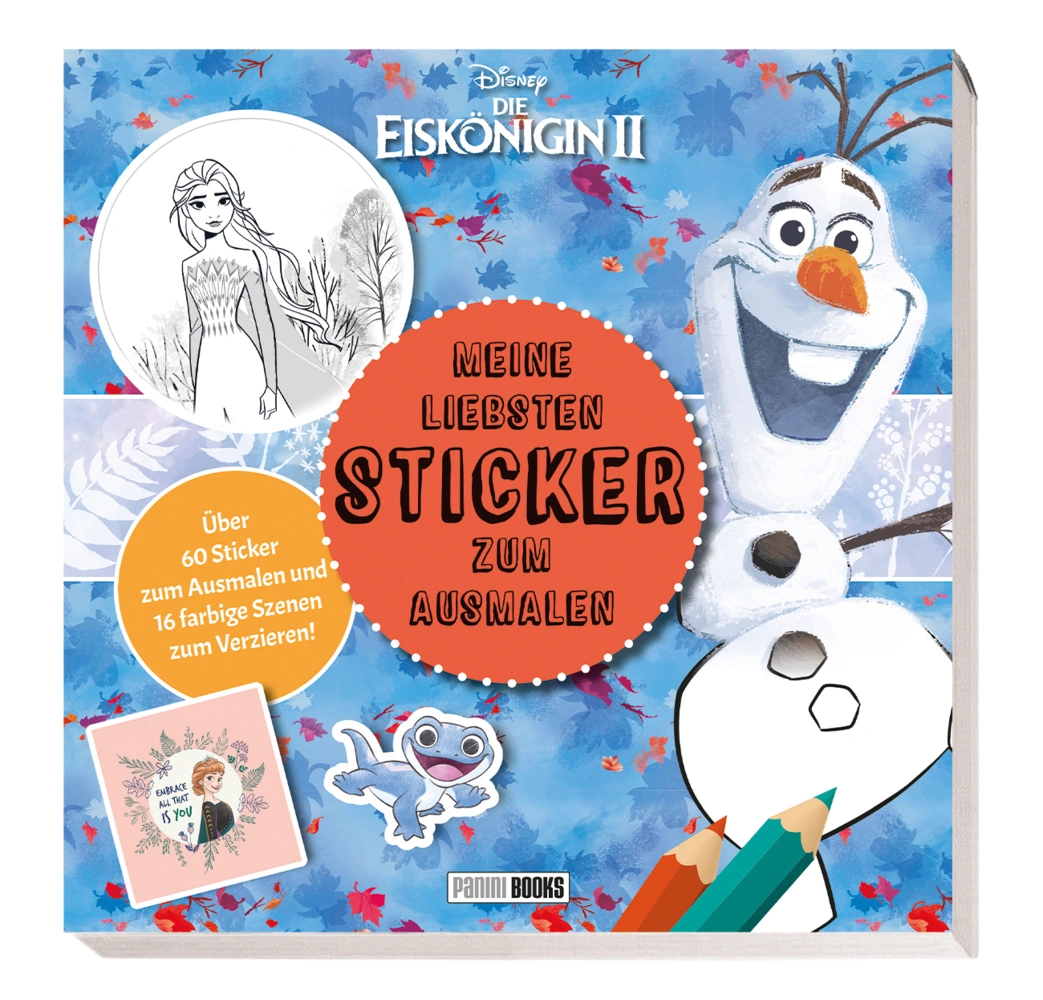 Die Eiskönigin 2: Meine liebsten Sticker zum Ausmalen