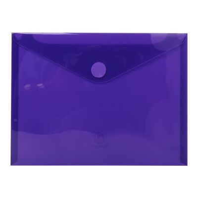 Exacompta - 5 Pochettes enveloppes à scratch - A5 - pour 90 feuilles - couleurs assorties