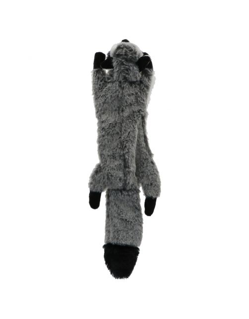 Adori Hondenspeelgoed Skinny Vos - Knuffel - 38 cm Grijs