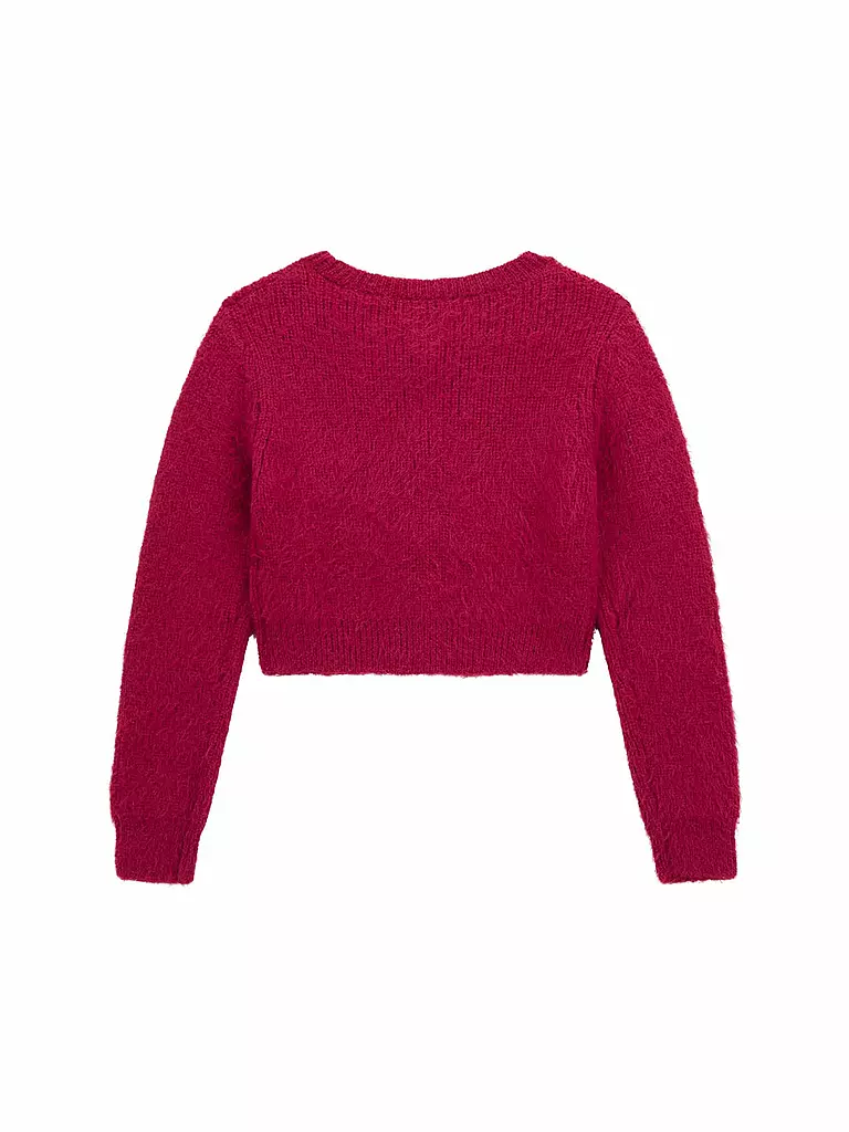 GUESS Mädchen Strickjacke beere