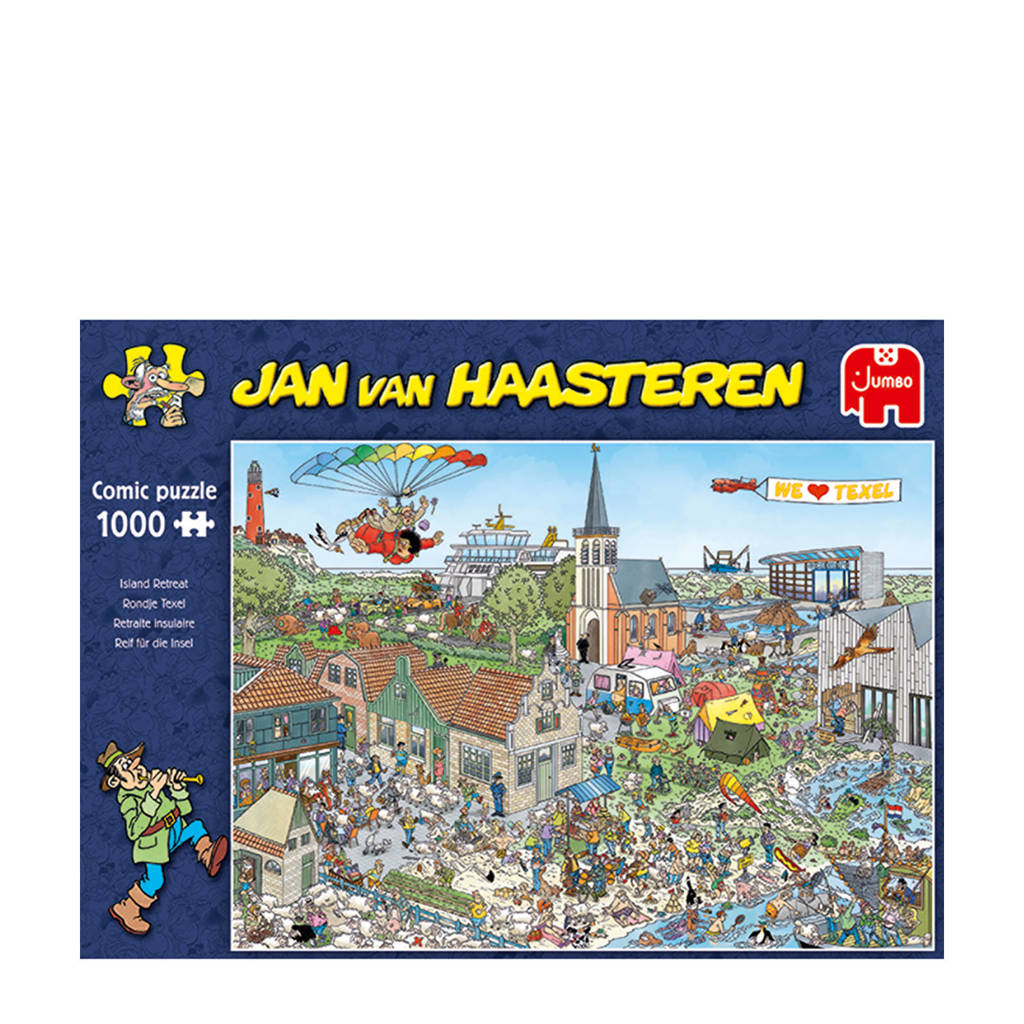 Prima was wat ik besteld had alleen verpakking erg grootrondje texel legpuzzel 1000 stukjes