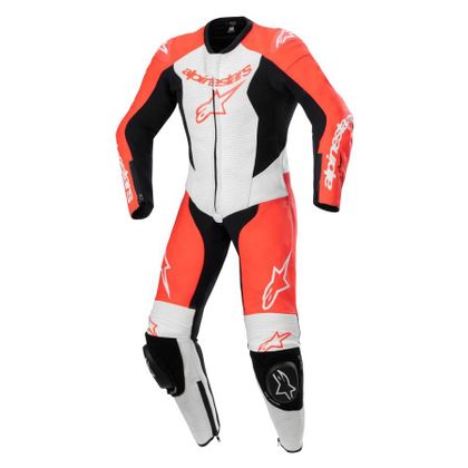 Combinaison Alpinestars YOUTH GP PLUS V2 1PC - Rouge / Noir