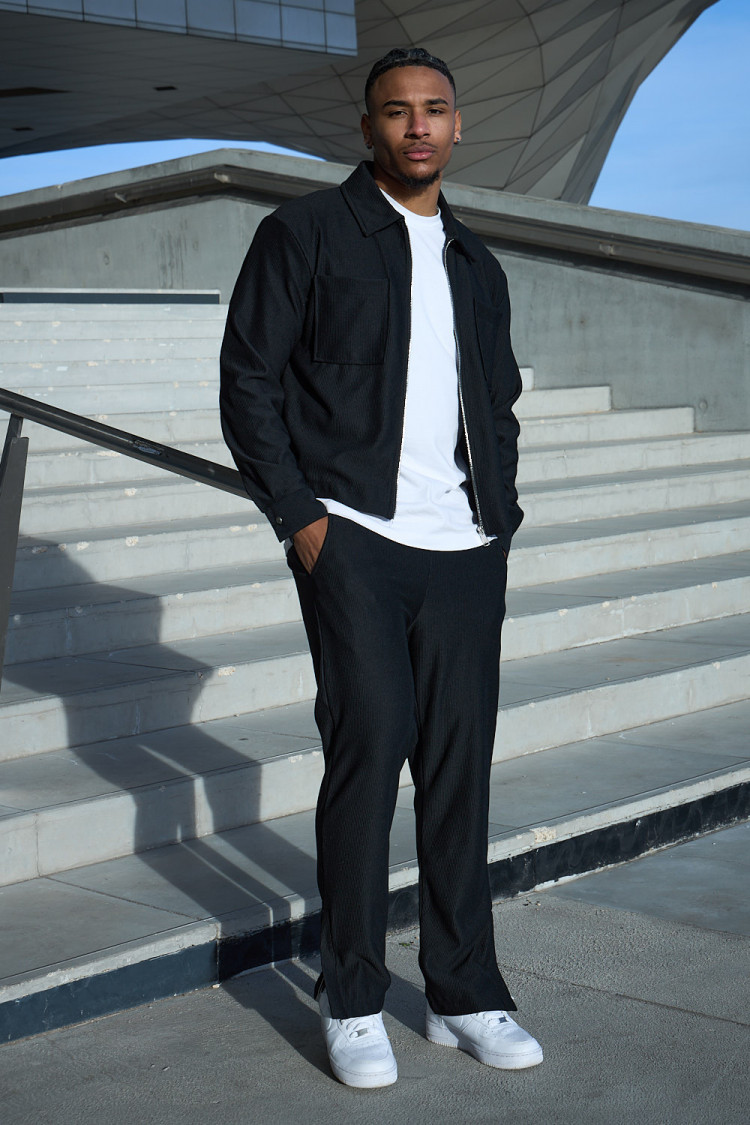 Ensemble 2 pièces veste + pantalon noir