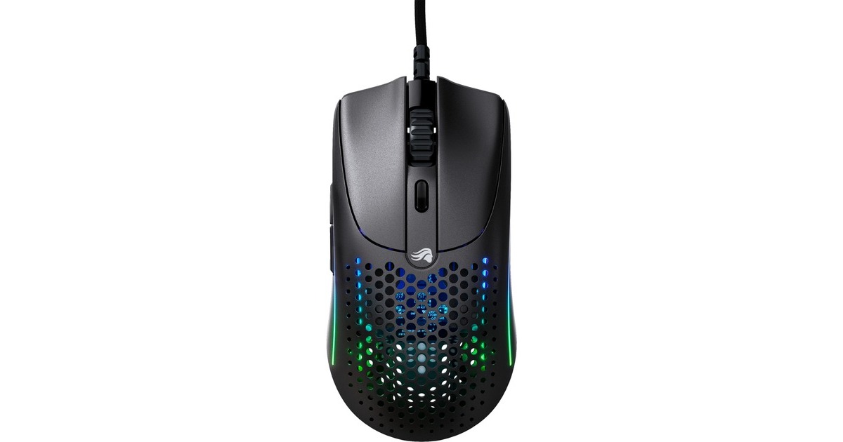 GloriousModel O 2 gaming muis  (Zwart (mat), 26.000 dpi, RGB leds)