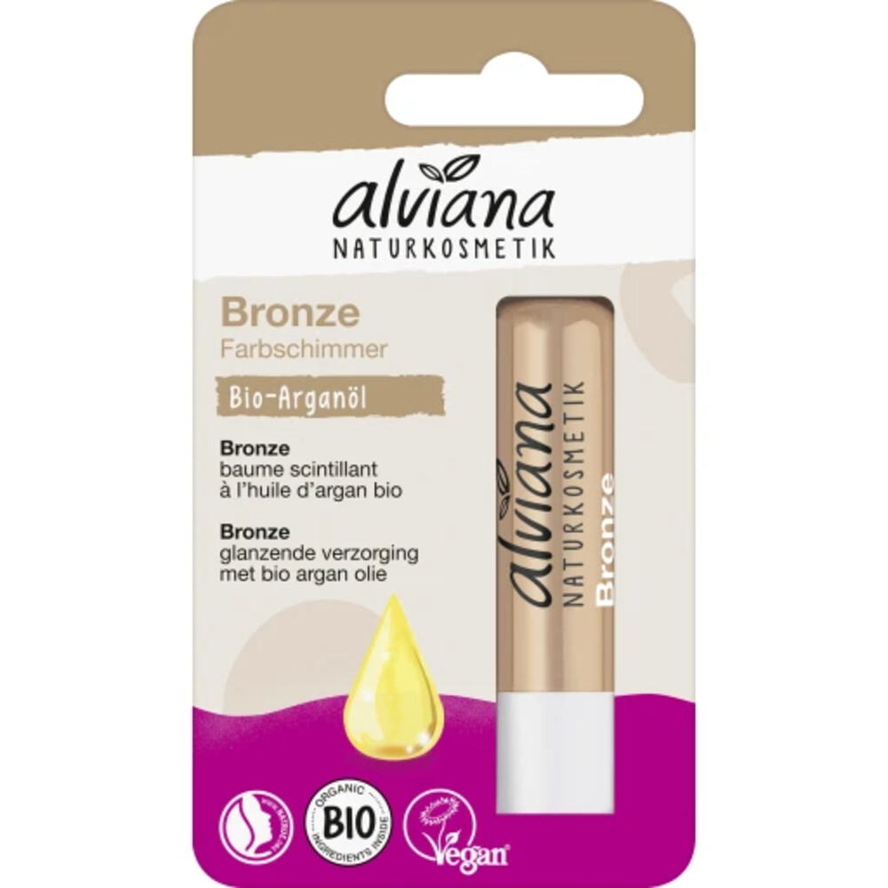 Alviana Lippenbalsem Bronze4,5 ml