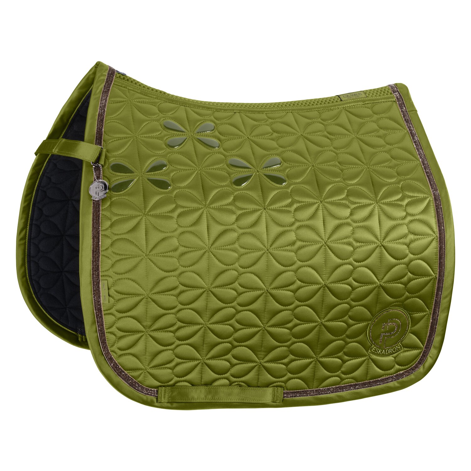 ESKADRON Platinum Schabracke Mattgloss Bow - moss green