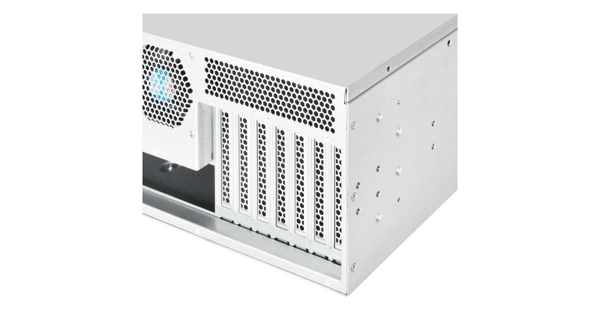 SilverStoneRM400 rack behuizing  (Zwart | 2x USB-A 3.2 (5 Gbit/s))
